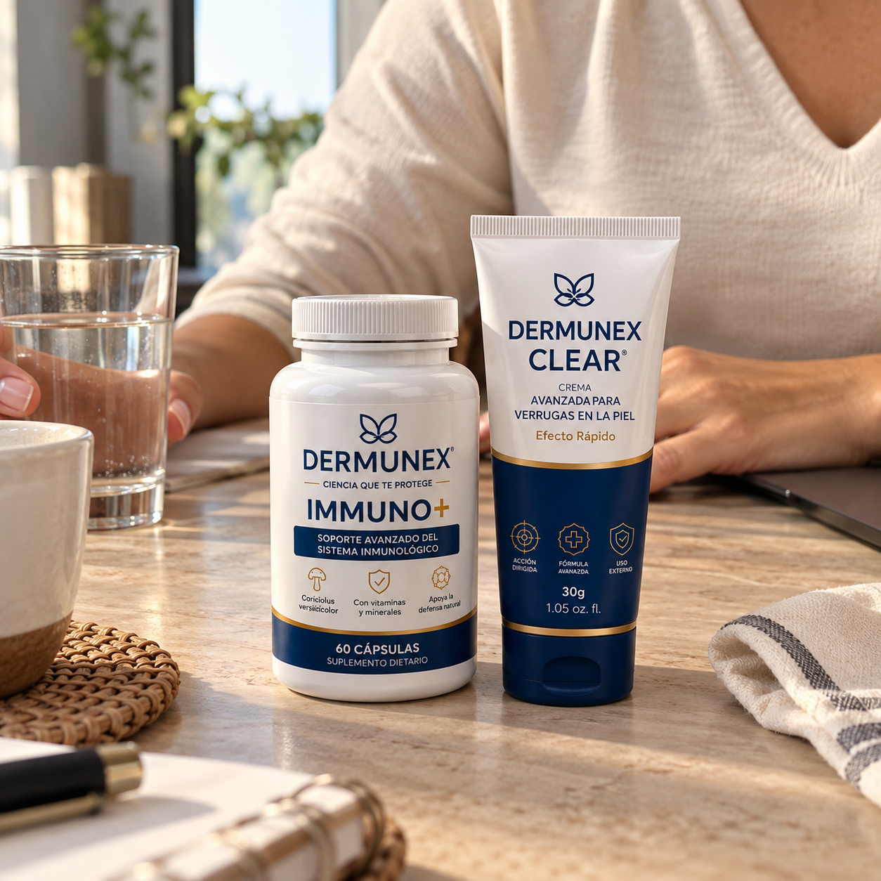 KIT DERMUNEX® — Doble Acción para el Cuidado de Verrugas